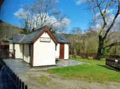 
Tanybwlch Station, Ffestiniog Railway, April 2013